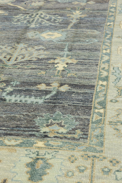 Oushak Handwoven Tribal Rug, J80484