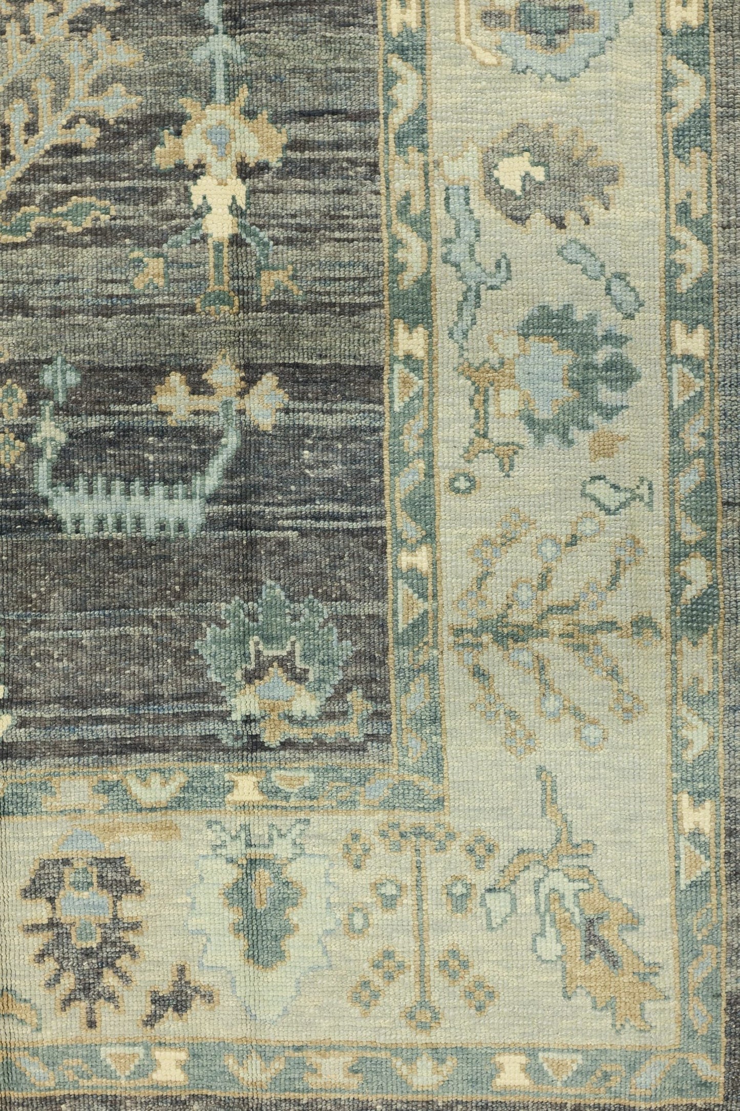 Oushak Handwoven Tribal Rug, J80484