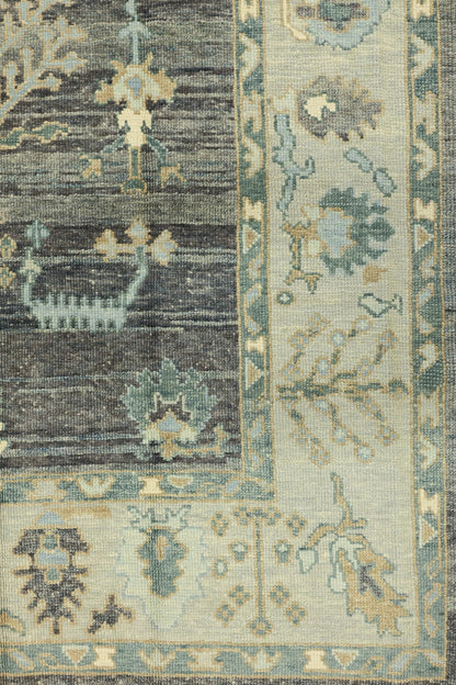 Oushak Handwoven Tribal Rug, J80484