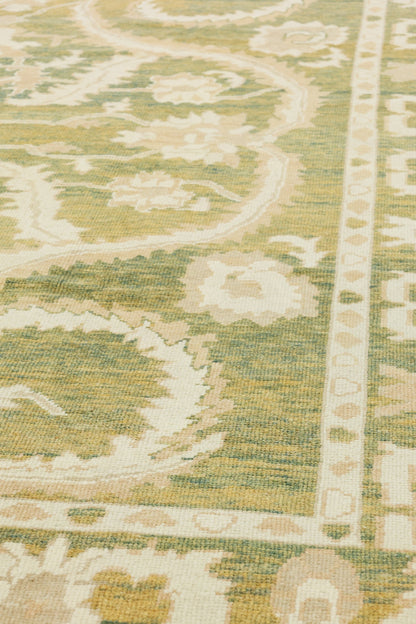 Oushak Handwoven Tribal Rug, J80487