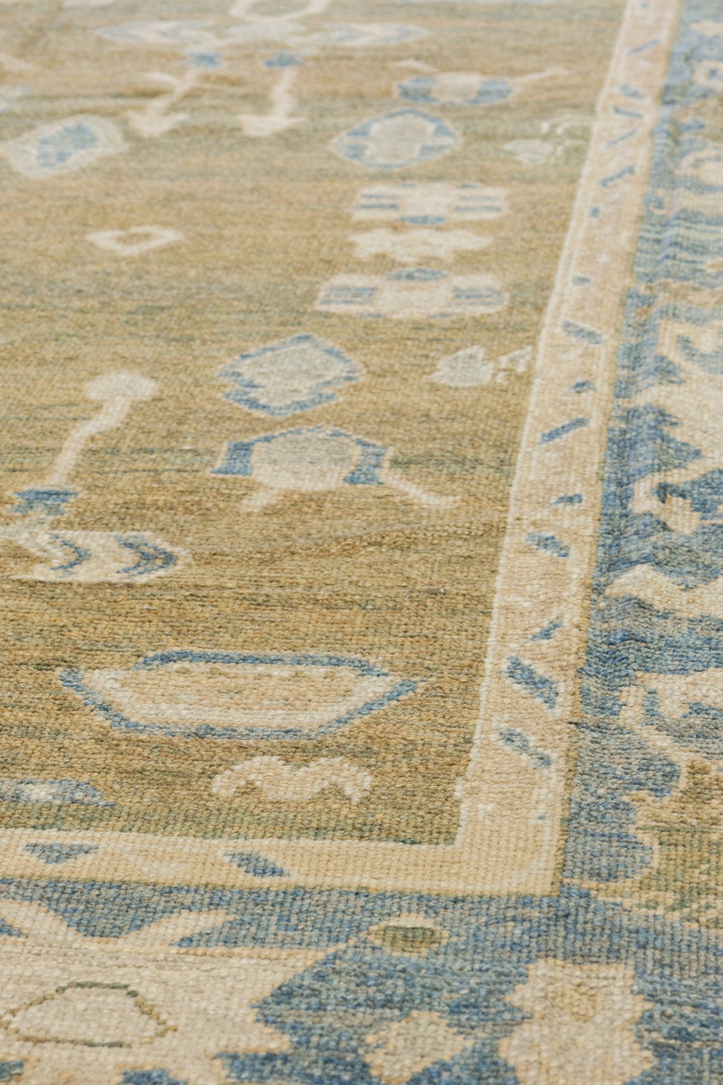 Oushak Handwoven Tribal Rug, J80489