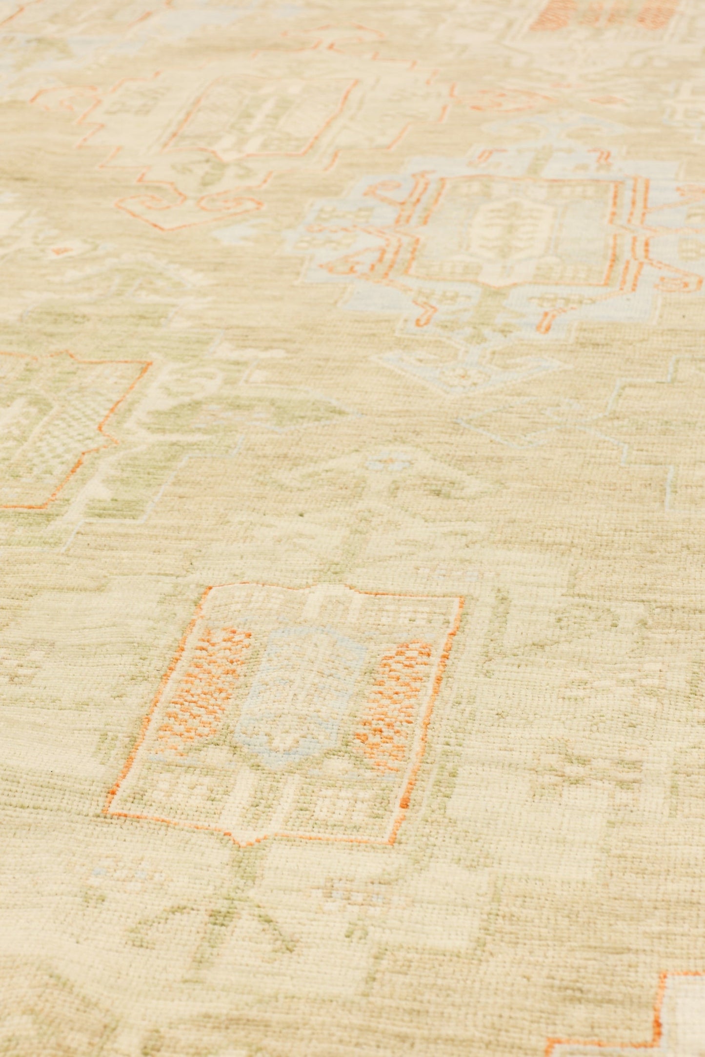 Oushak Handwoven Tribal Rug, J80659