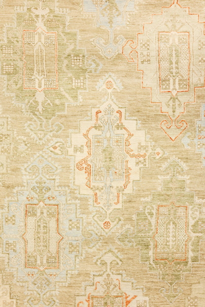 Oushak Handwoven Tribal Rug, J80659
