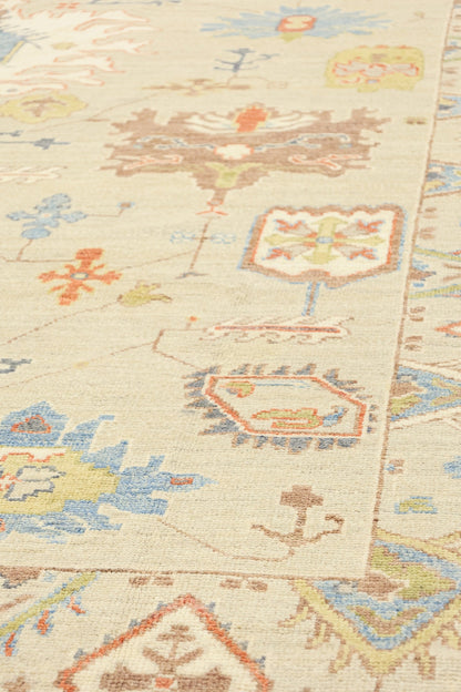 Oushak Handwoven Tribal Rug, J81313