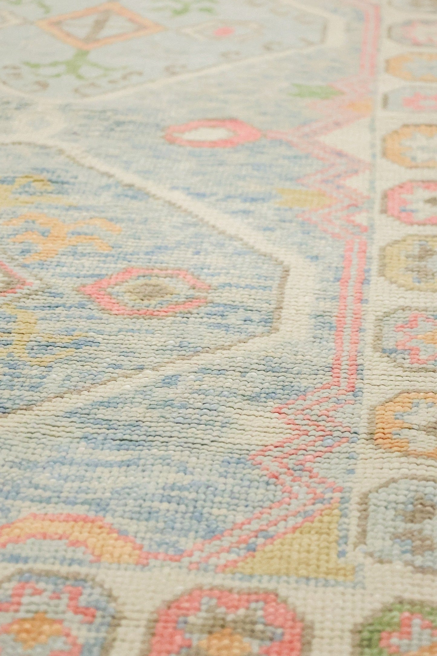 Oushak Handwoven Tribal Rug, J81333