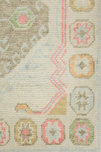 Oushak Handwoven Tribal Rug, J81333