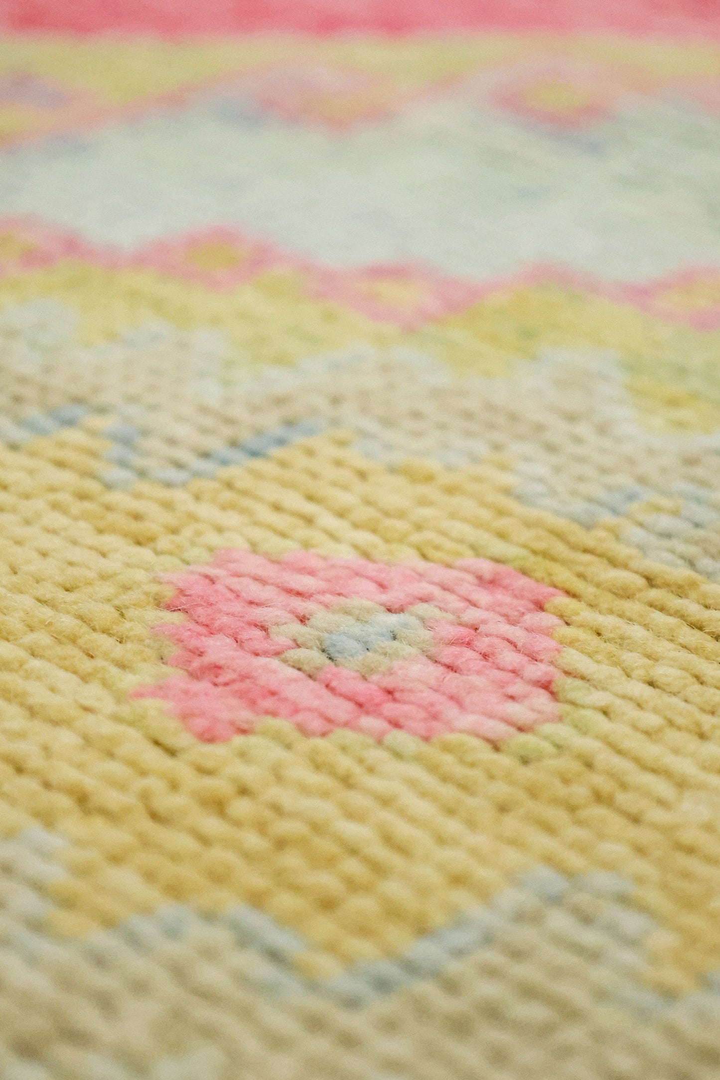 Oushak Handwoven Tribal Rug, J81336