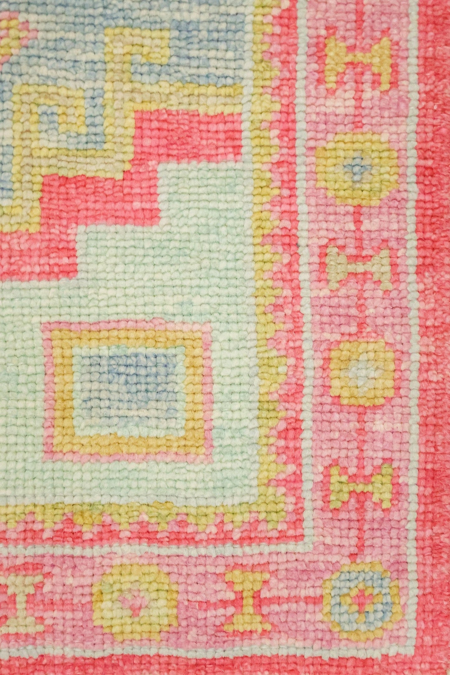Oushak Handwoven Tribal Rug, J81336