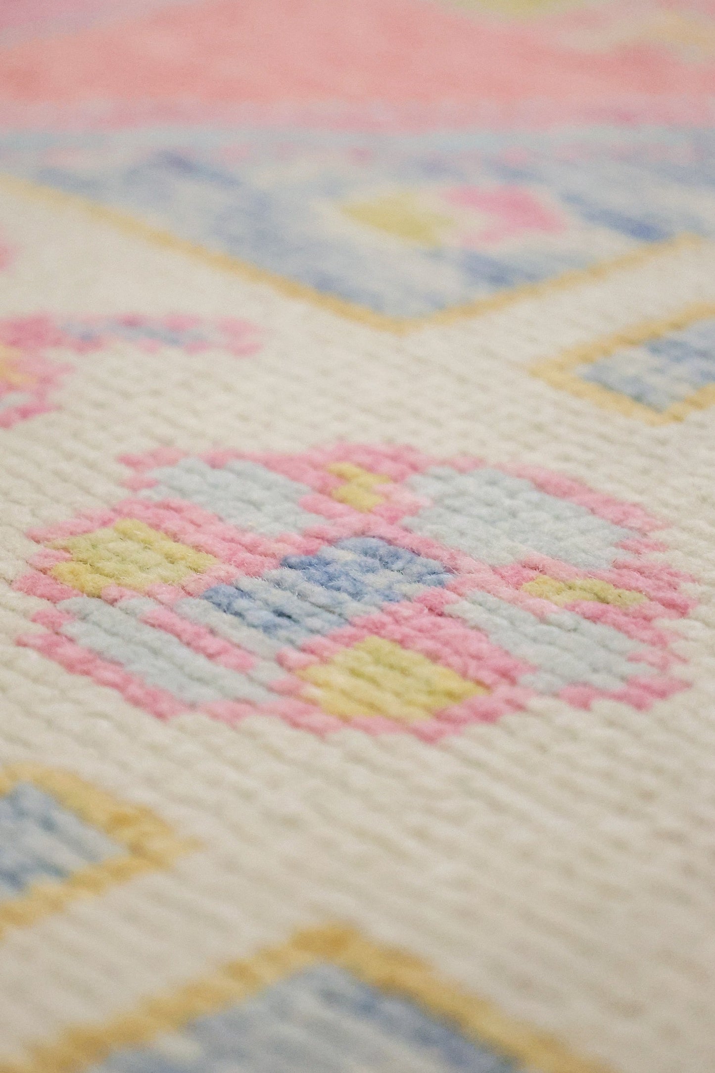 Oushak Handwoven Tribal Rug, J81337