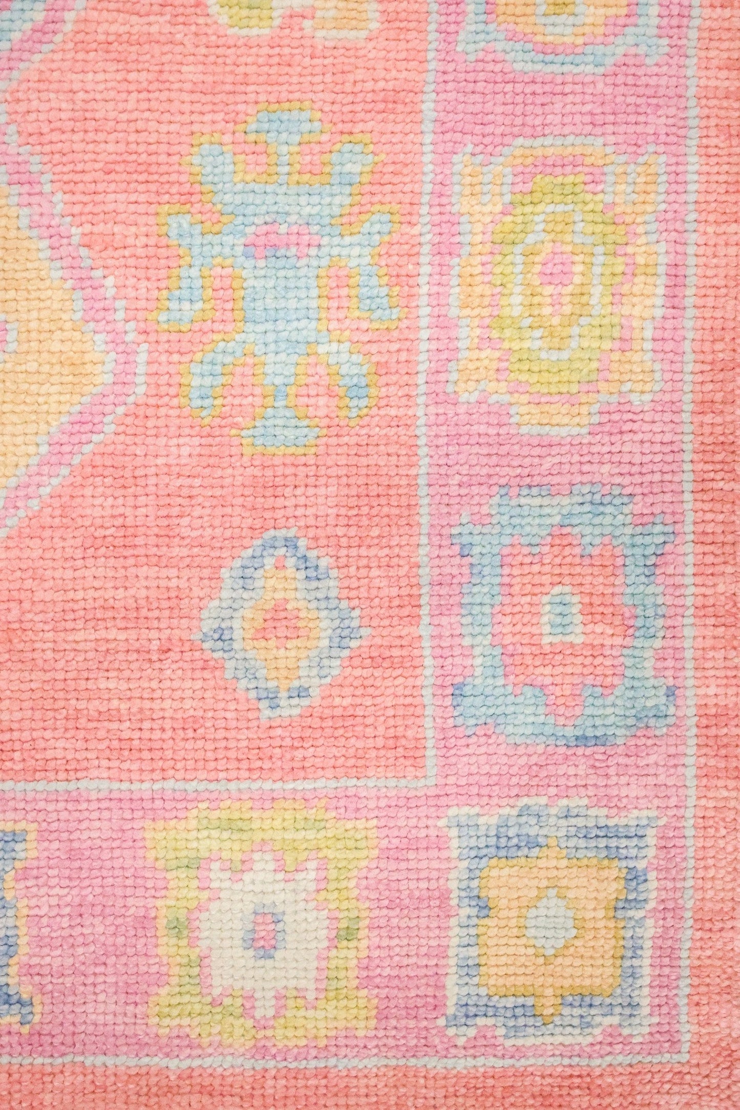 Oushak Handwoven Tribal Rug, J81337