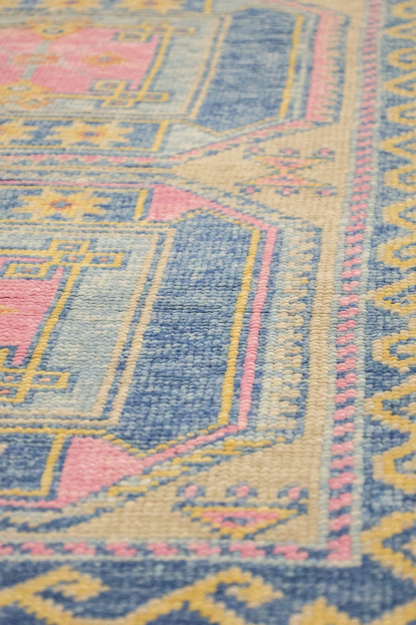 Oushak Handwoven Tribal Rug, J81338