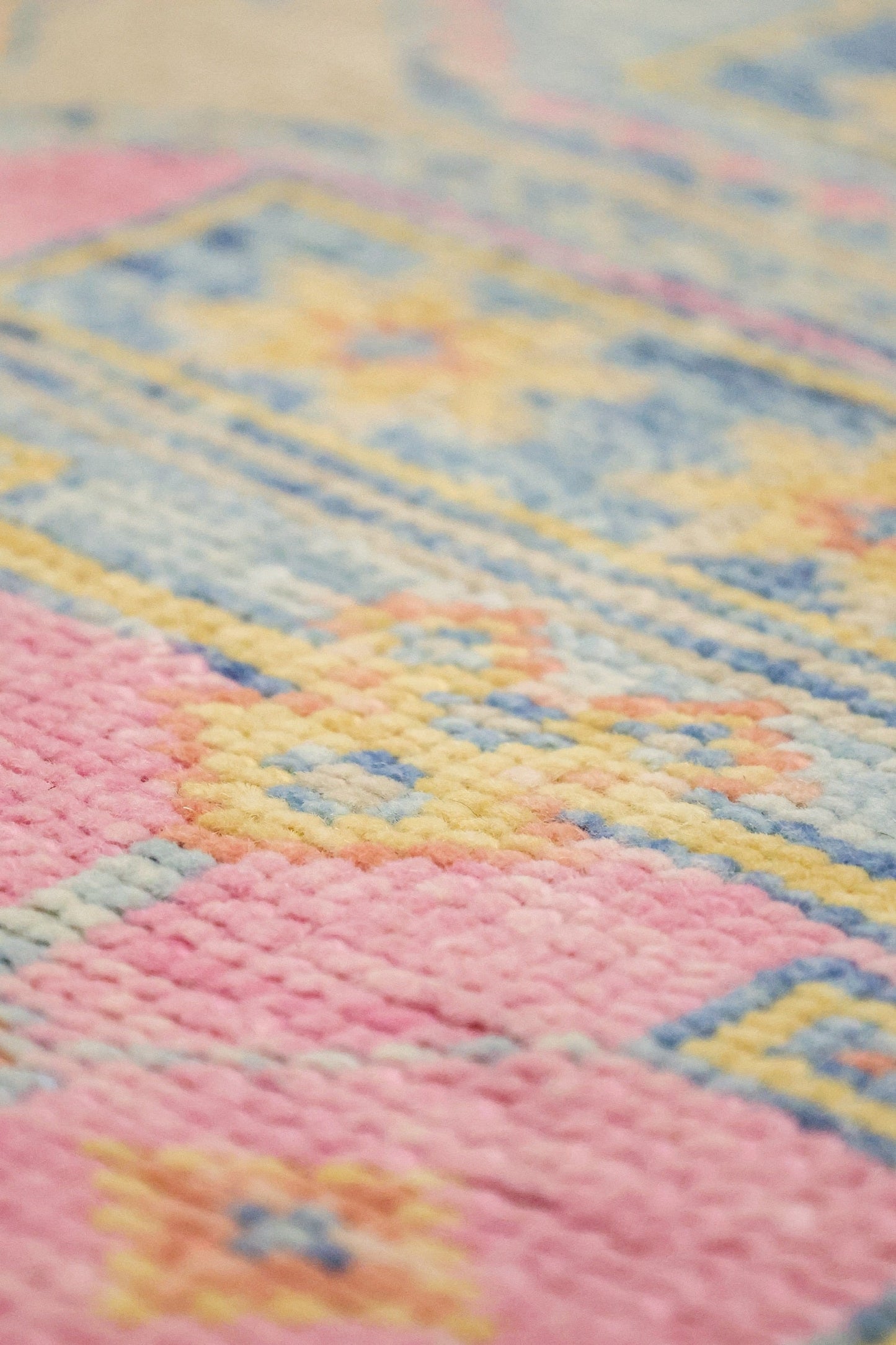 Oushak Handwoven Tribal Rug, J81338
