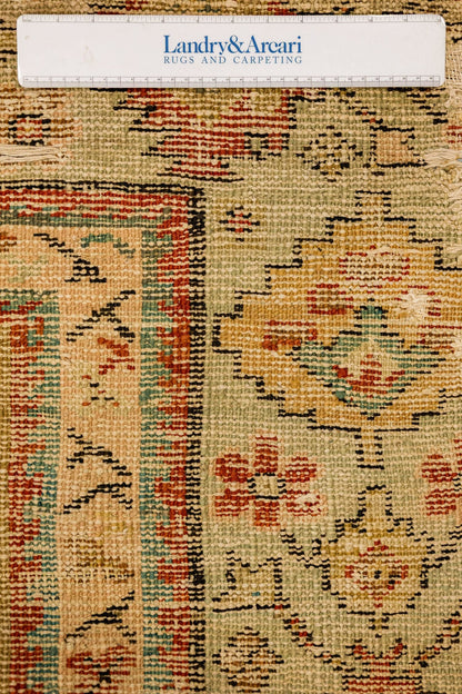 Vintage Oushak Handwoven Tribal Rug, J86413