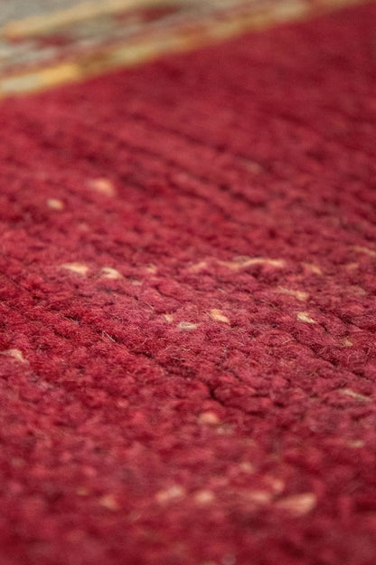 Vintage Oushak Handwoven Tribal Rug, J86610
