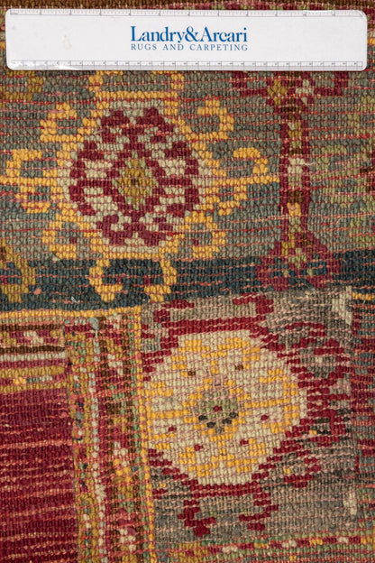 Vintage Oushak Handwoven Tribal Rug, J86610