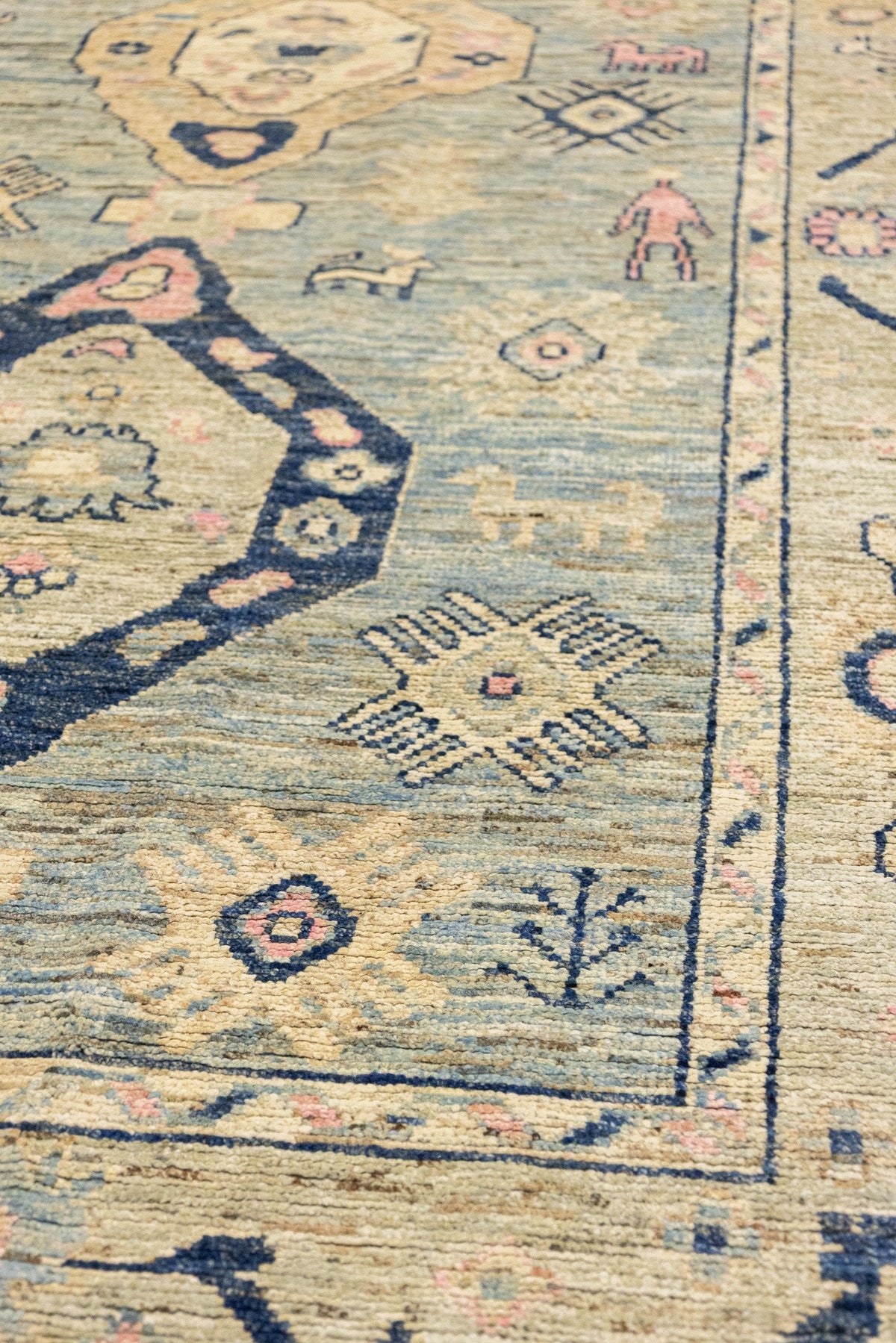 Oushak Handwoven Tribal Rug, J86778