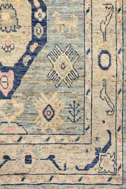 Oushak Handwoven Tribal Rug, J86778