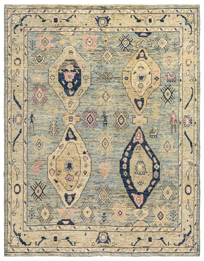 Oushak Handwoven Tribal Rug