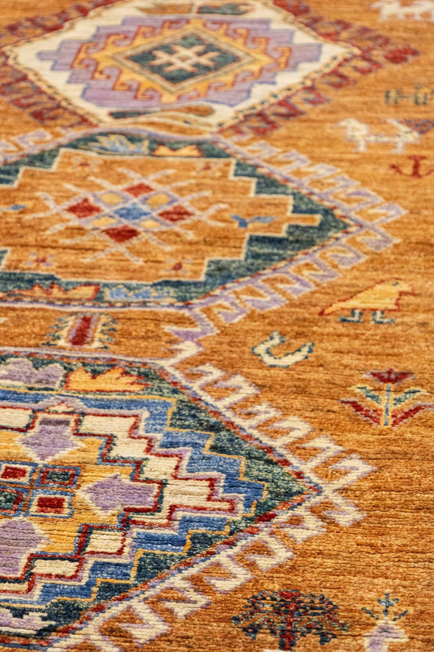 Oushak Handwoven Tribal Rug, J86790