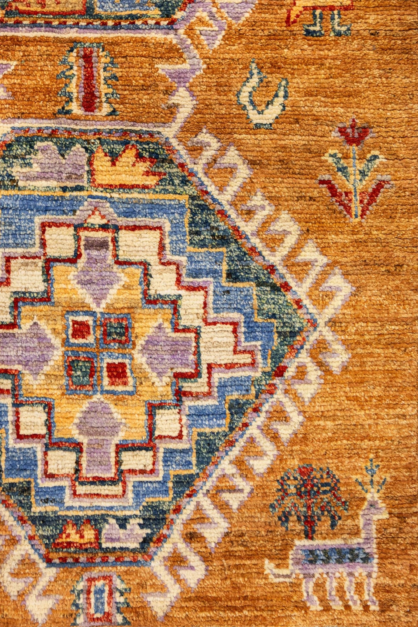 Oushak Handwoven Tribal Rug, J86790