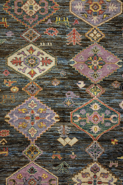 Oushak Handwoven Tribal Rug, J86791