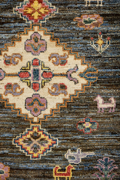 Oushak Handwoven Tribal Rug, J86791