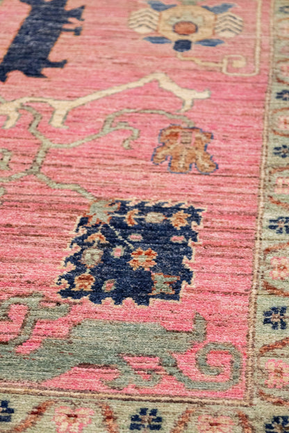 Oushak Handwoven Tribal Rug, J86793
