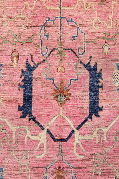 Oushak Handwoven Tribal Rug, J86793