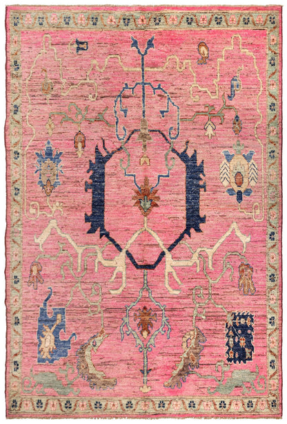 Oushak Handwoven Tribal Rug