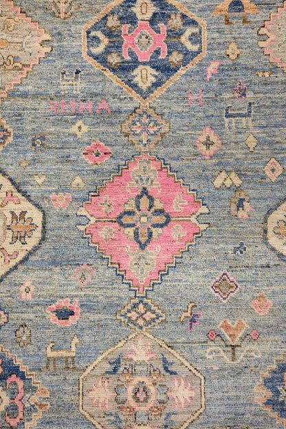 Oushak Handwoven Tribal Rug, J86800
