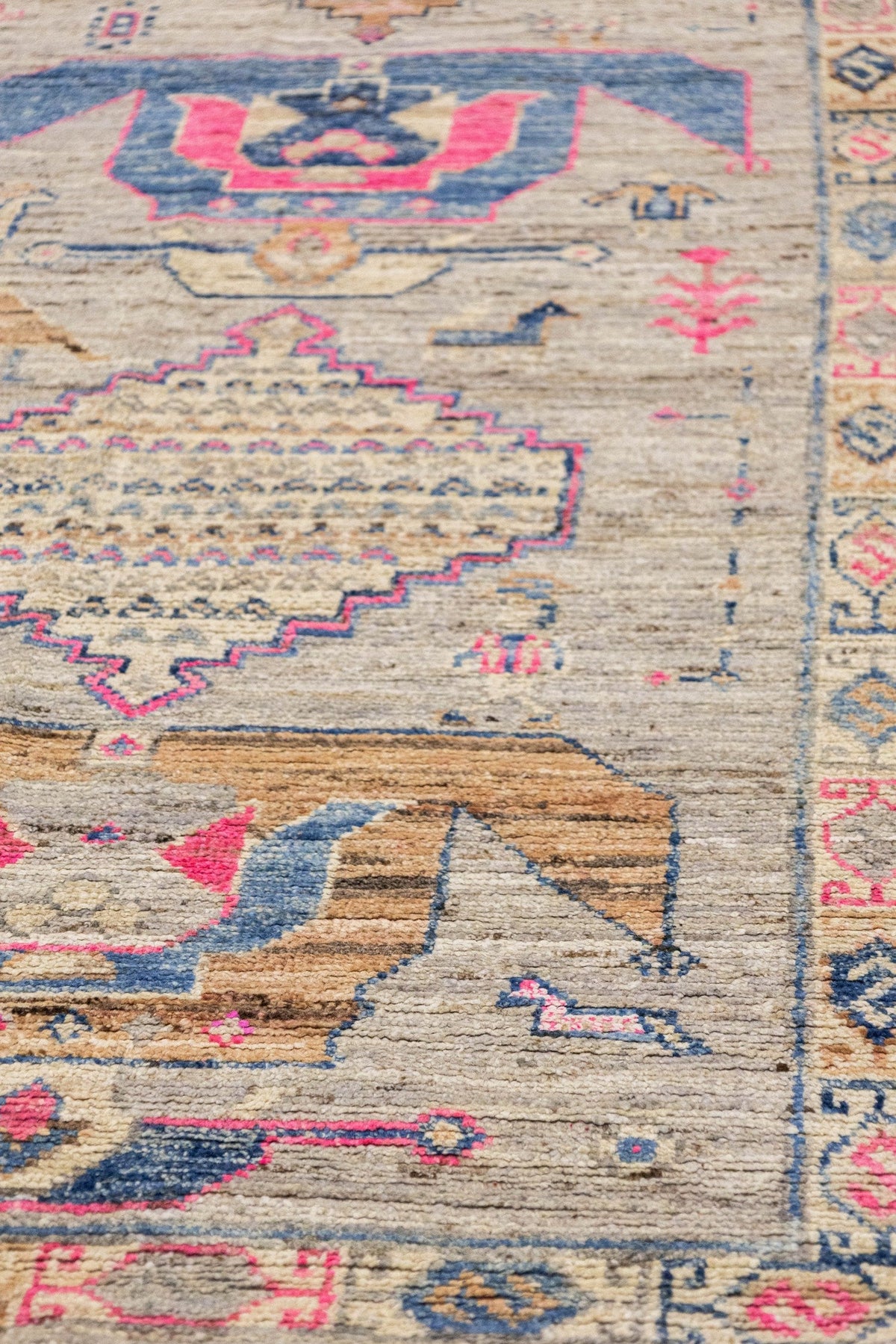 Oushak Handwoven Tribal Rug, J86809