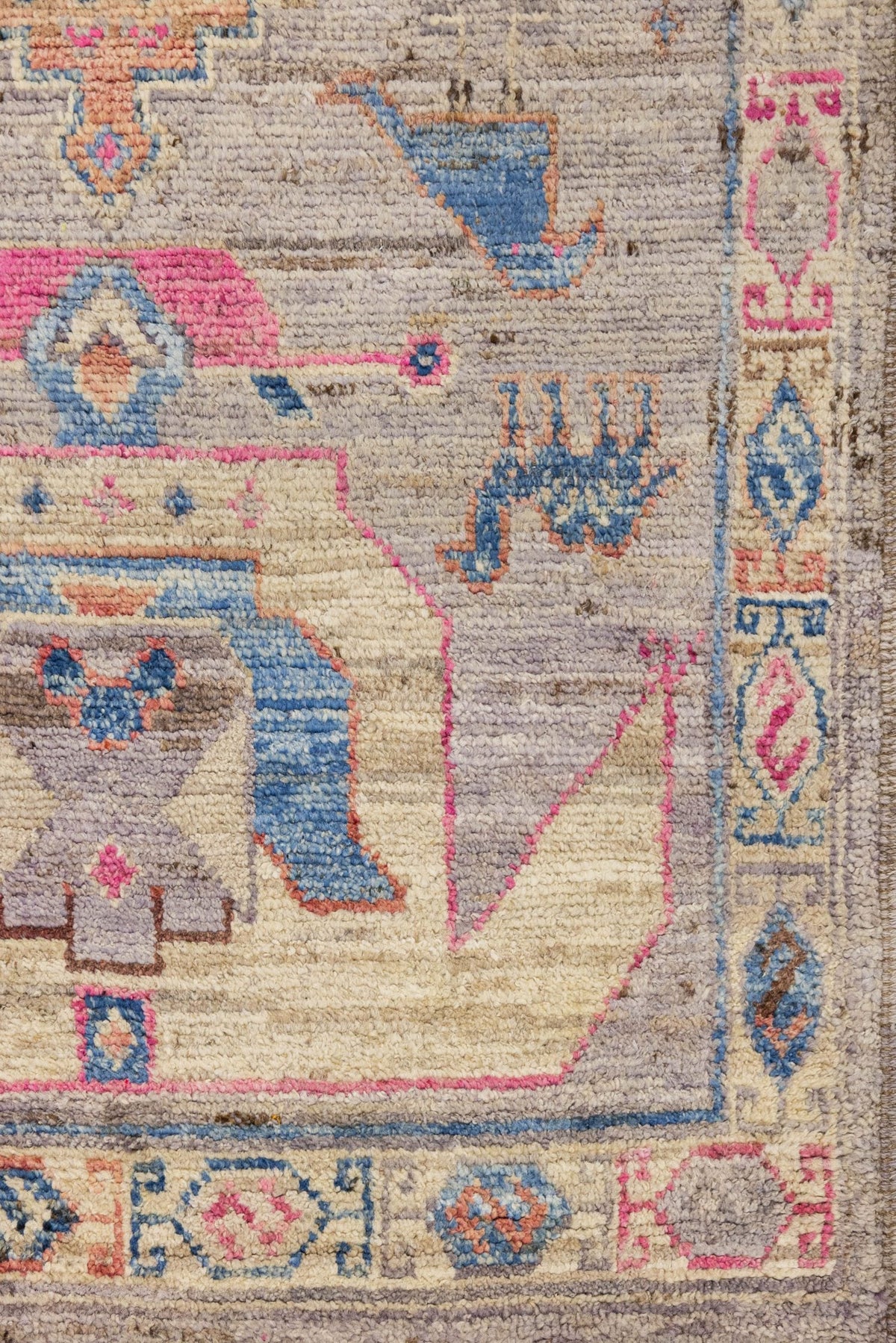 Oushak Handwoven Tribal Rug, J86809