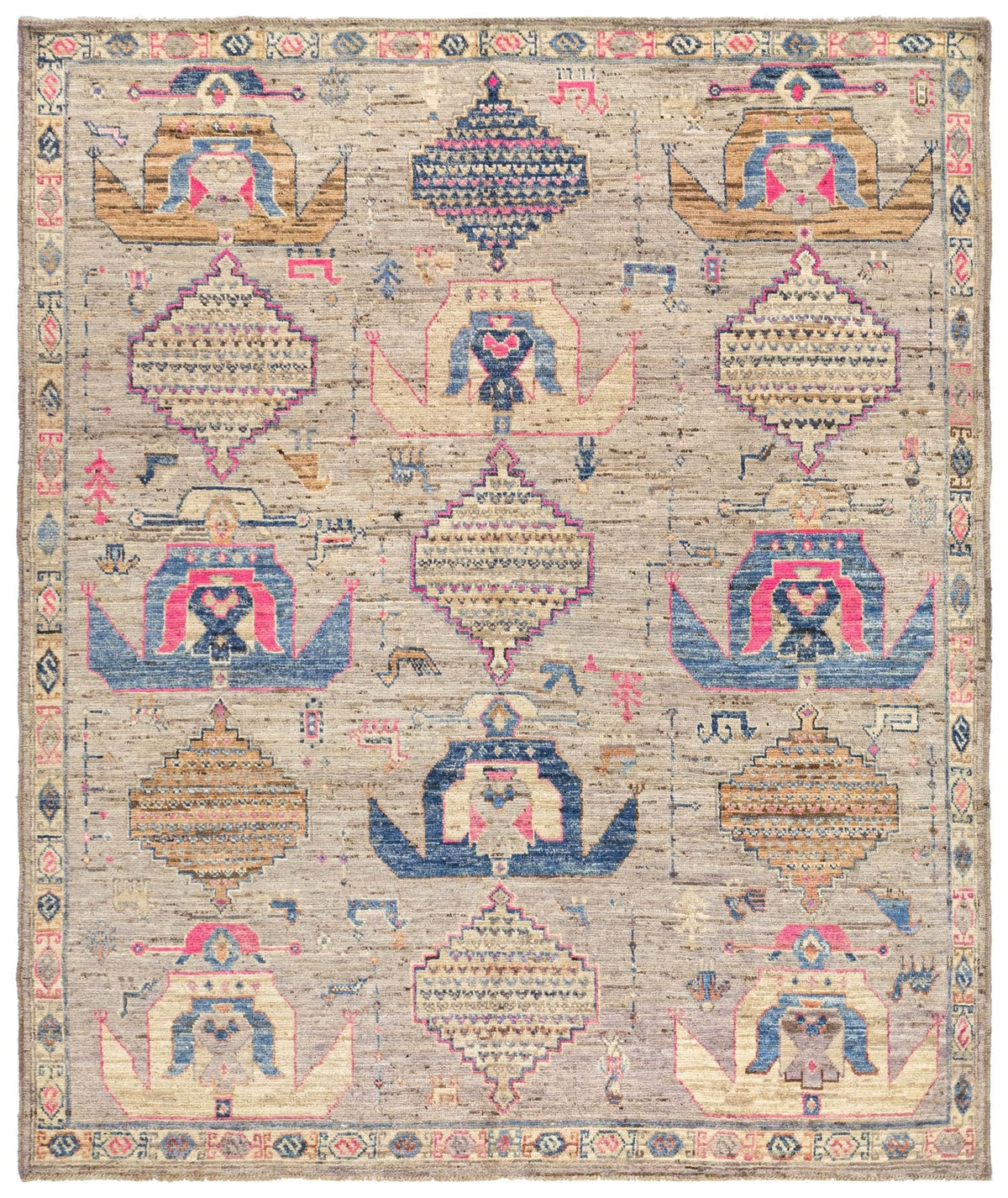 Oushak Handwoven Tribal Rug