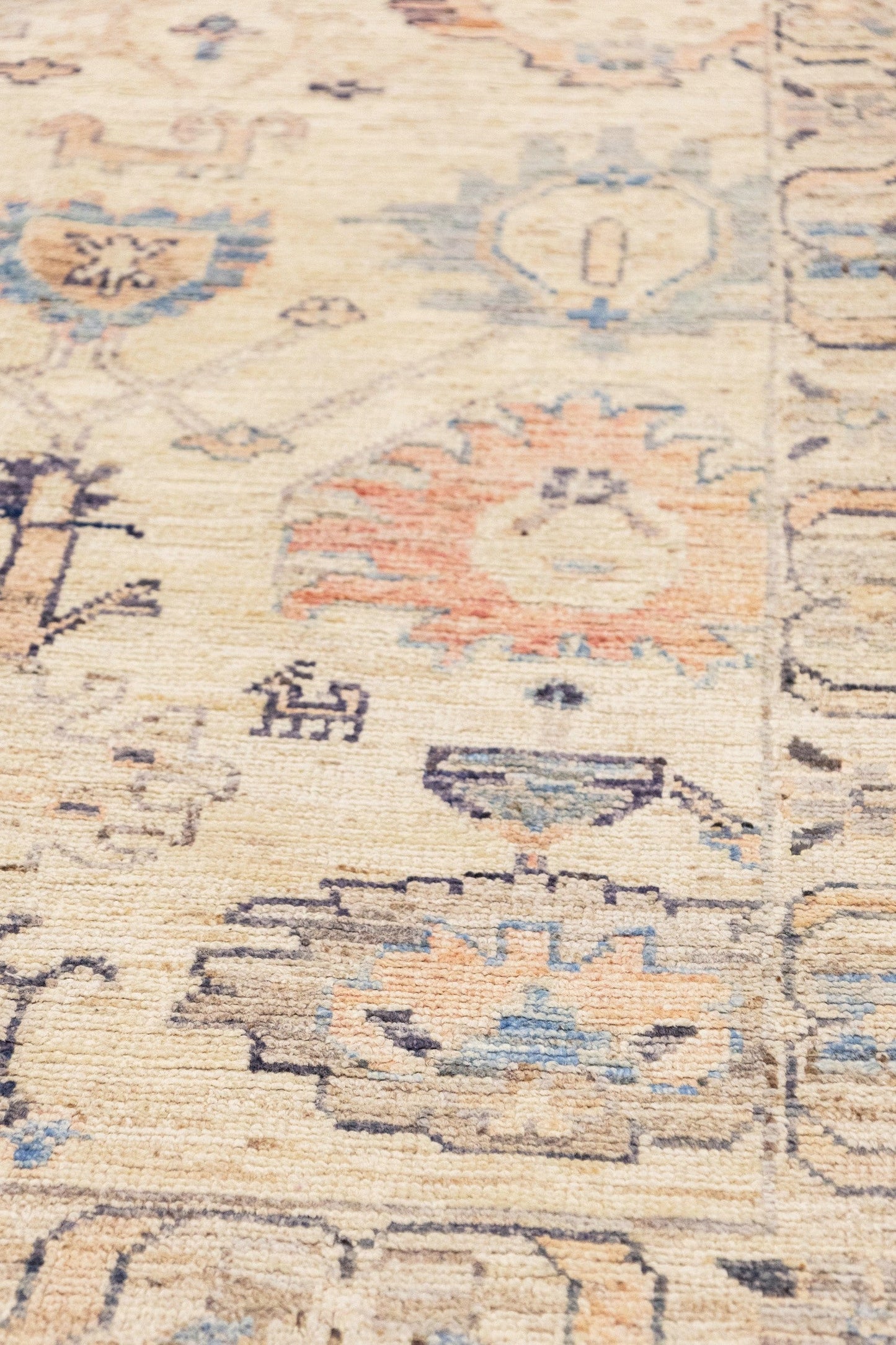 Oushak Handwoven Tribal Rug, J86847