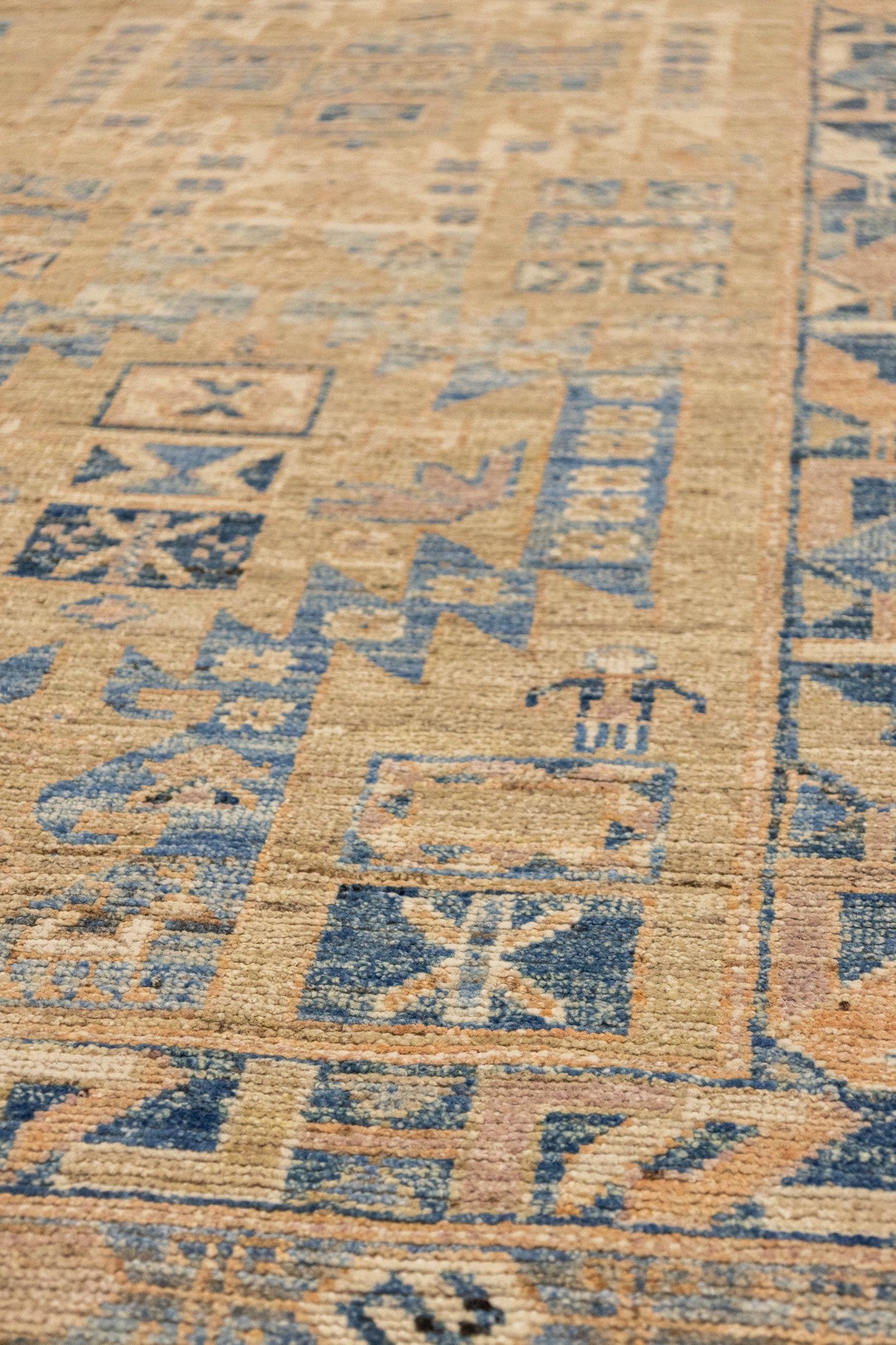 Oushak Handwoven Tribal Rug, J86850