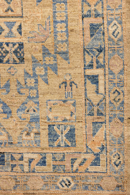 Oushak Handwoven Tribal Rug, J86850