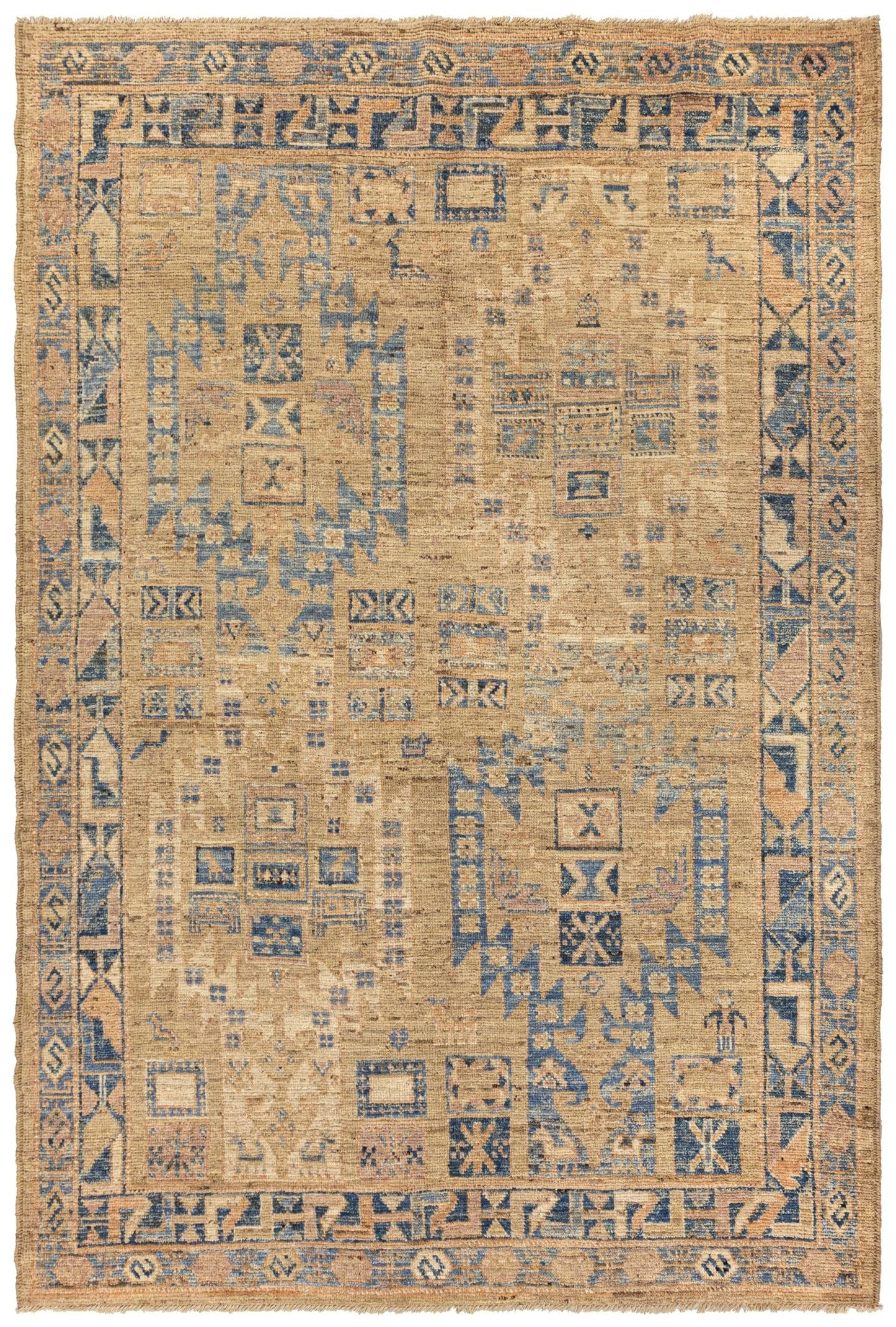 Oushak Handwoven Tribal Rug