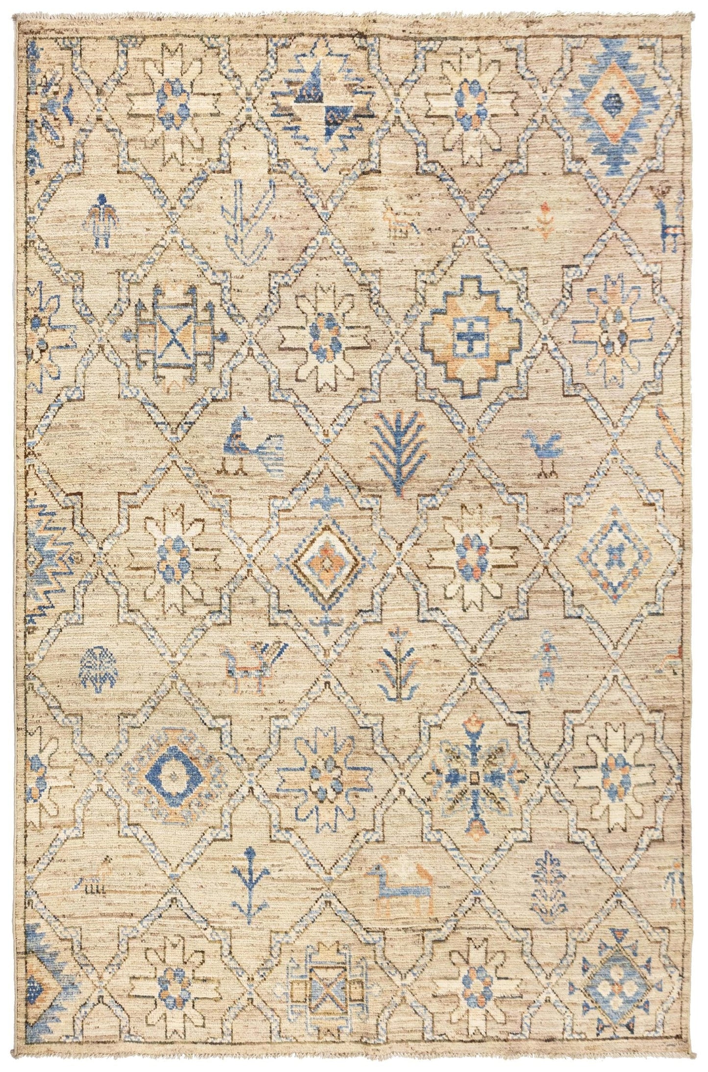 Oushak Handwoven Tribal Rug