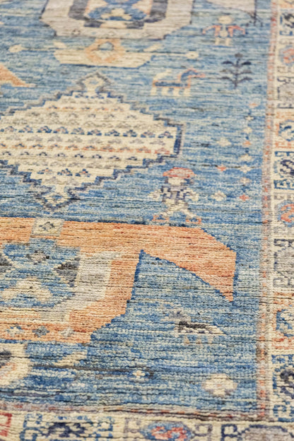 Oushak Handwoven Tribal Rug, J86862