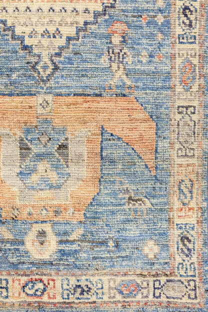 Oushak Handwoven Tribal Rug, J86862