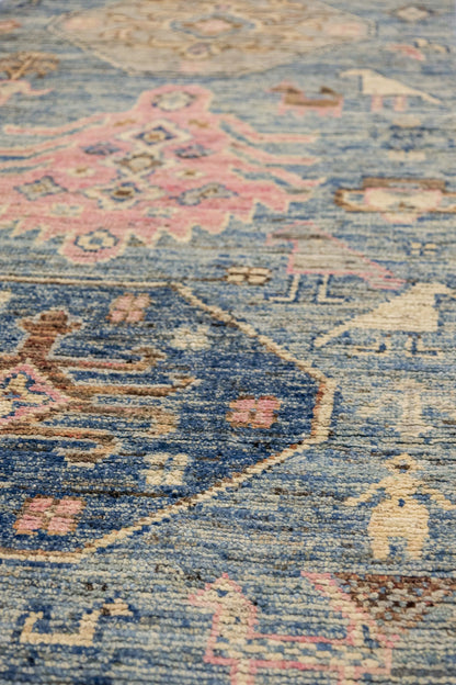 Oushak Handwoven Tribal Rug, J86864