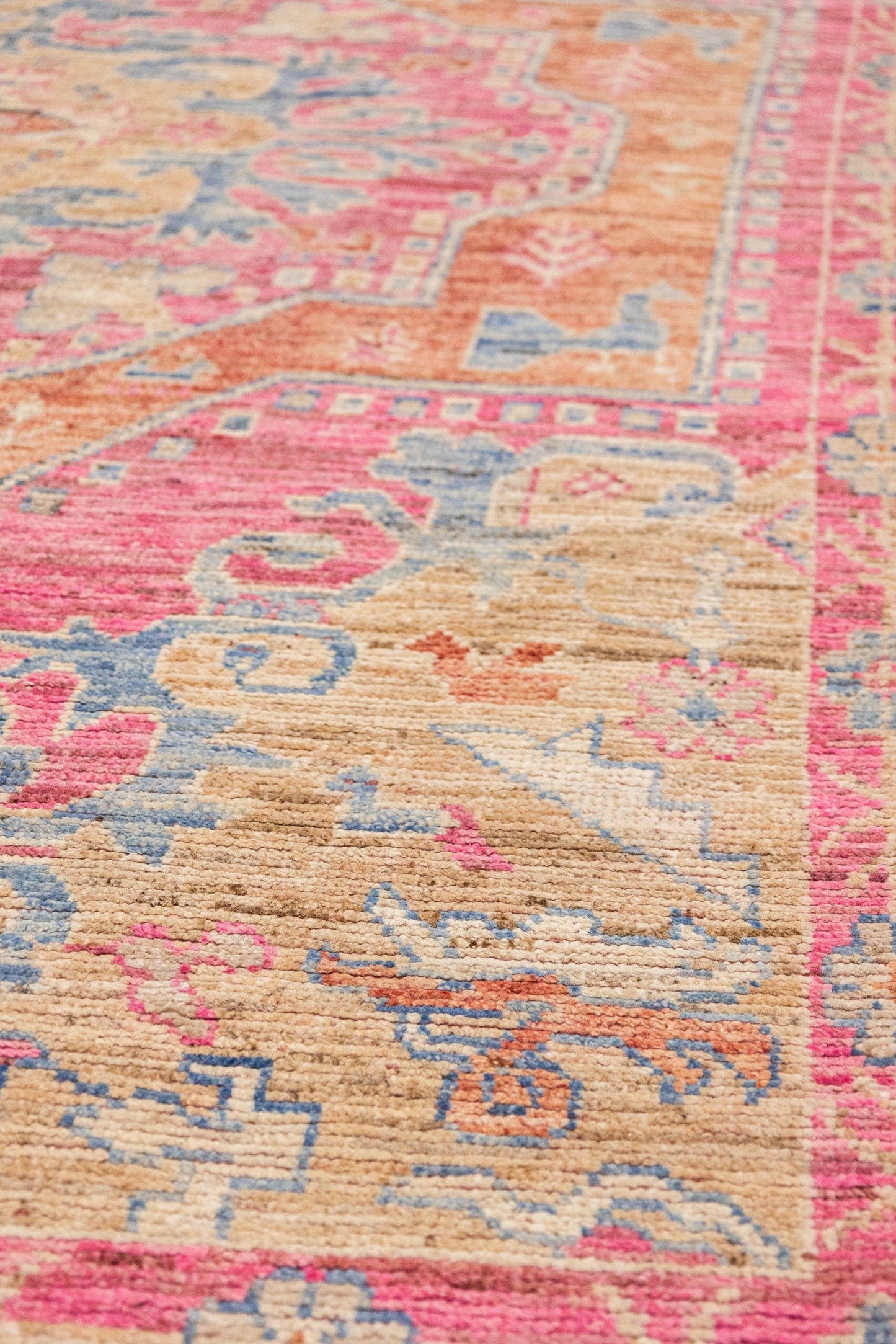 Oushak Handwoven Tribal Rug, J86874