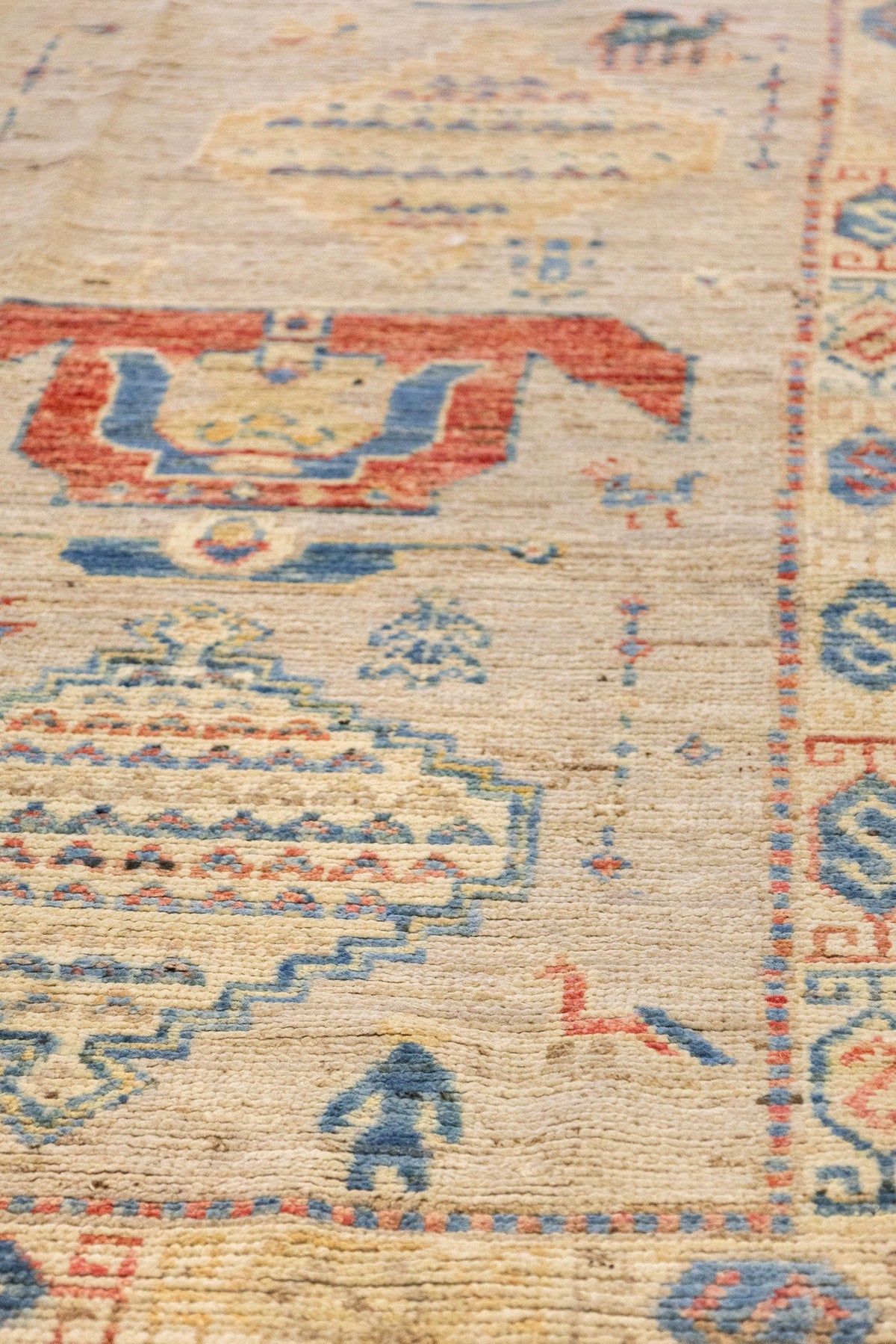 Oushak Handwoven Tribal Rug, J86891
