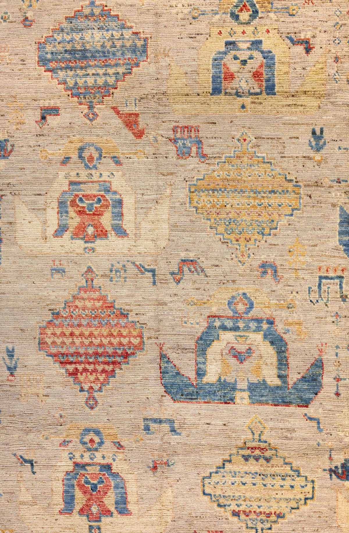 Oushak Handwoven Tribal Rug, J86891