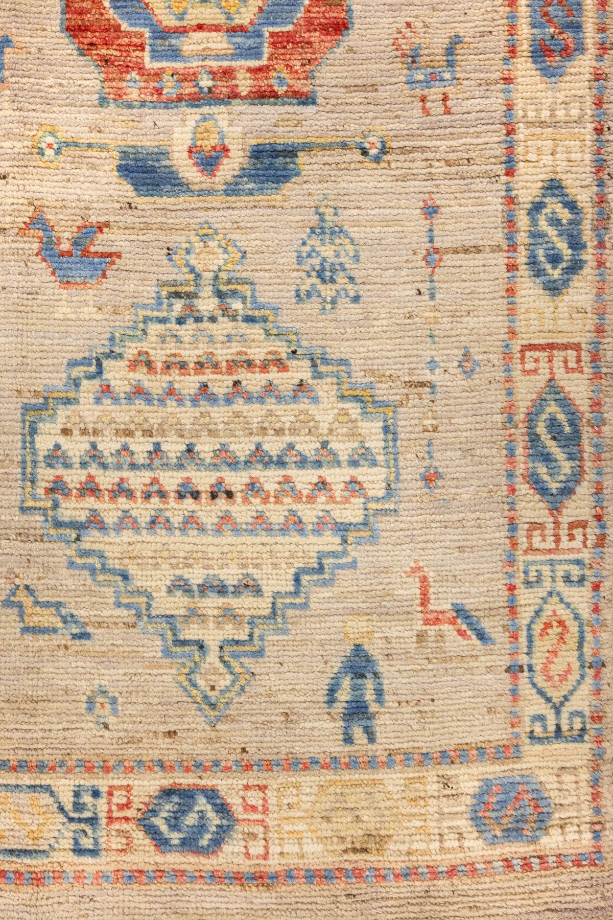 Oushak Handwoven Tribal Rug, J86891