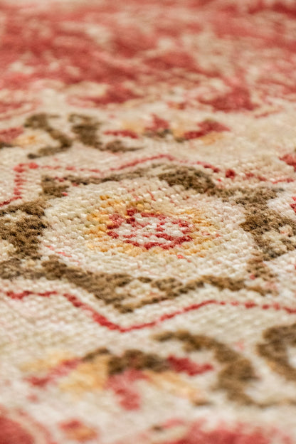 Antique Oushak Handwoven Tribal Rug, J87205