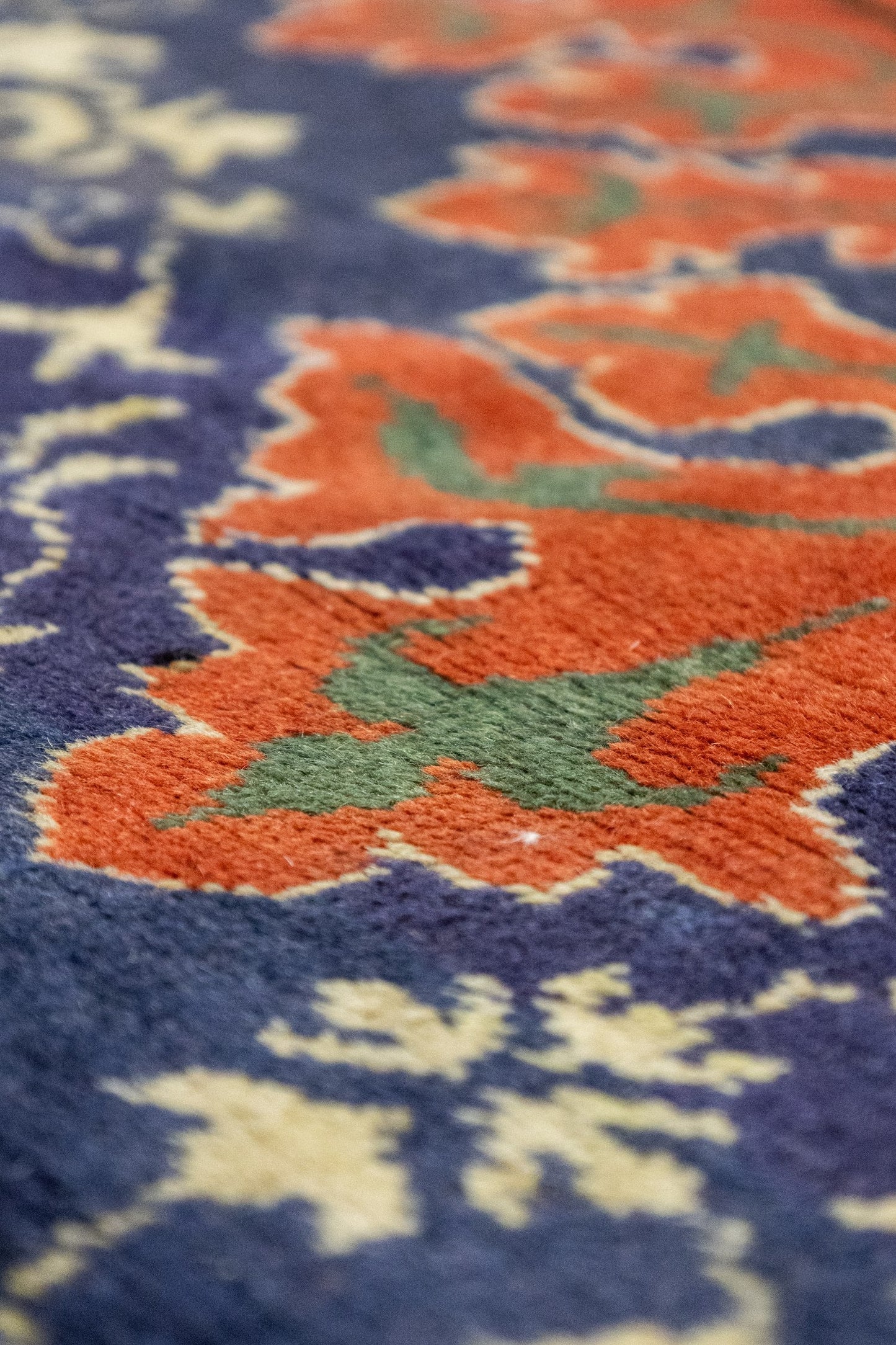 Antique Oushak Handwoven Tribal Rug, J87291