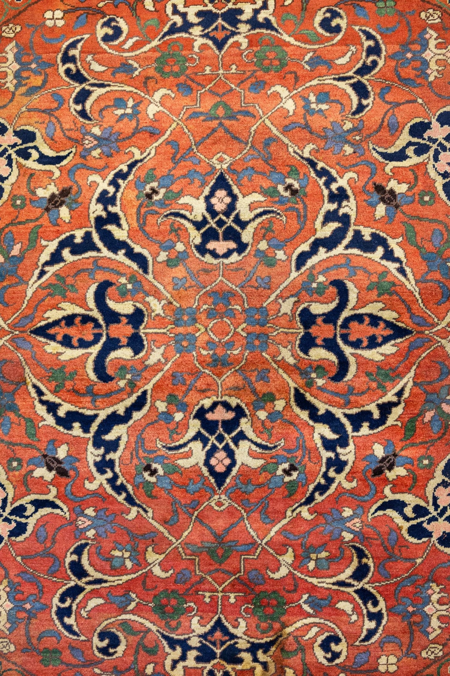 Antique Oushak Handwoven Tribal Rug, J87291