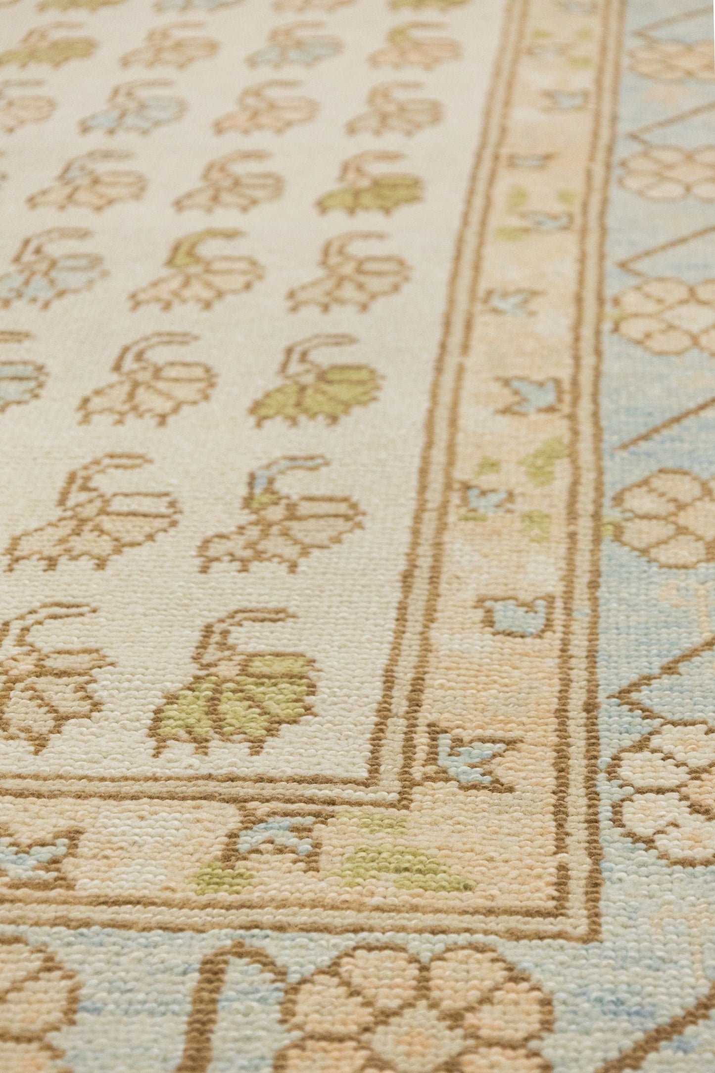 Oushak Handwoven Tribal Rug, J87972
