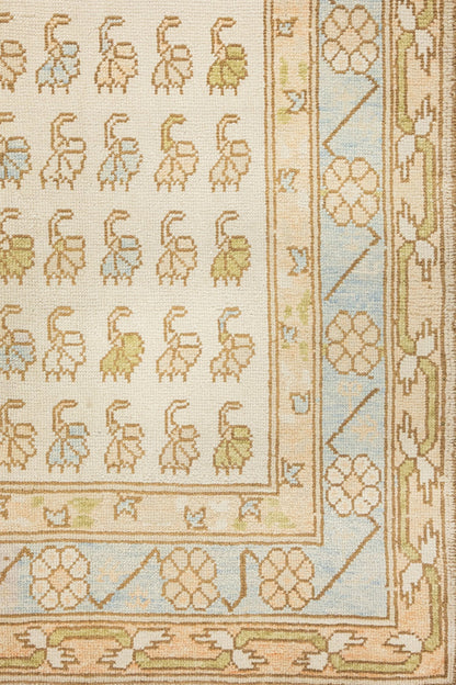 Oushak Handwoven Tribal Rug, J87972